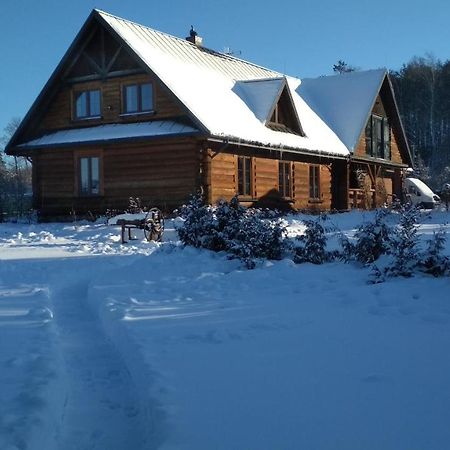 Modrzewiowa Chata Zaborze  Exteriör bild