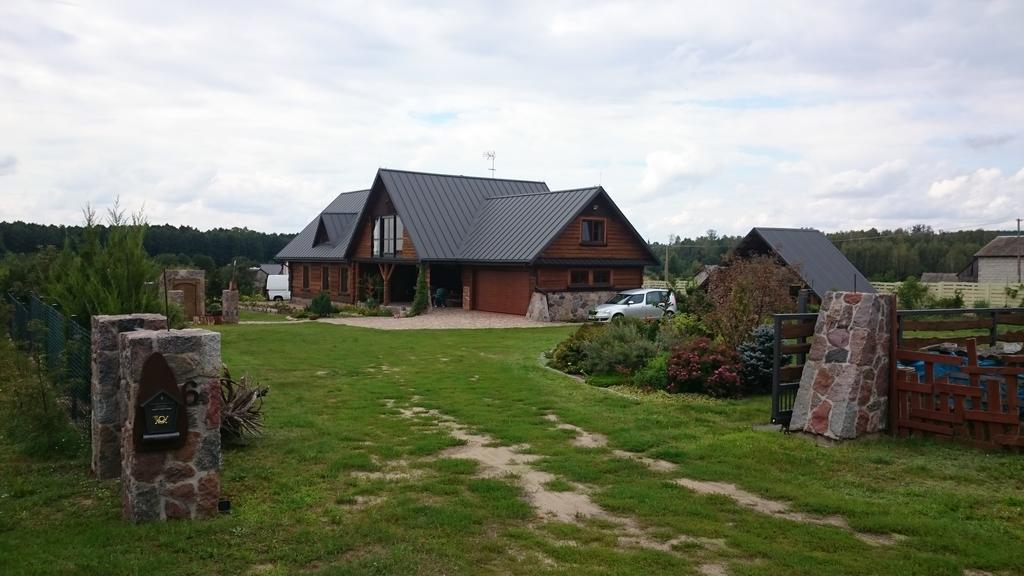 Modrzewiowa Chata Zaborze  Exteriör bild