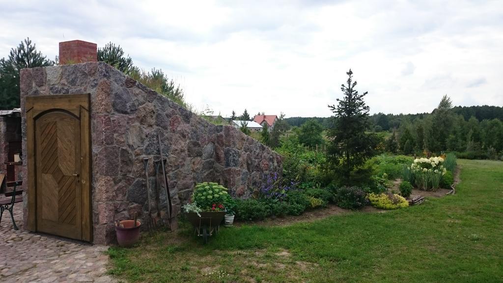 Modrzewiowa Chata Zaborze  Exteriör bild