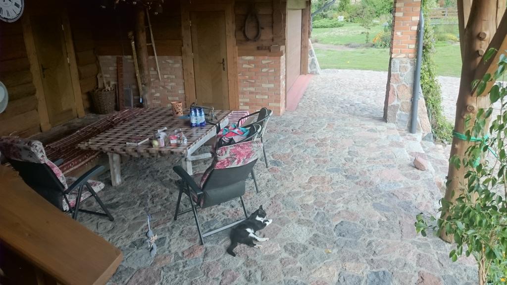 Modrzewiowa Chata Zaborze  Exteriör bild